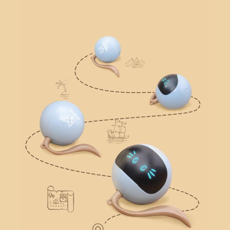Interactive LED Pet Toy Ball for Happy Cats & Dogs