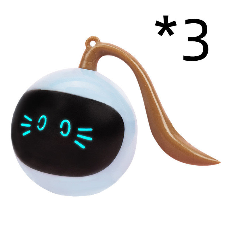 Interactive LED Pet Toy Ball for Happy Cats & Dogs